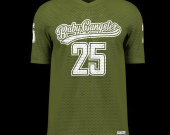 Camiseta BabyGangster personalizada para hombre o mujer. Diseño de malla ligera para una mayor transpirabilidad.