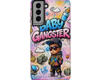 Baby Gangster Andriod Phone Case | Cute Graffiti Infant Hip Hop Design