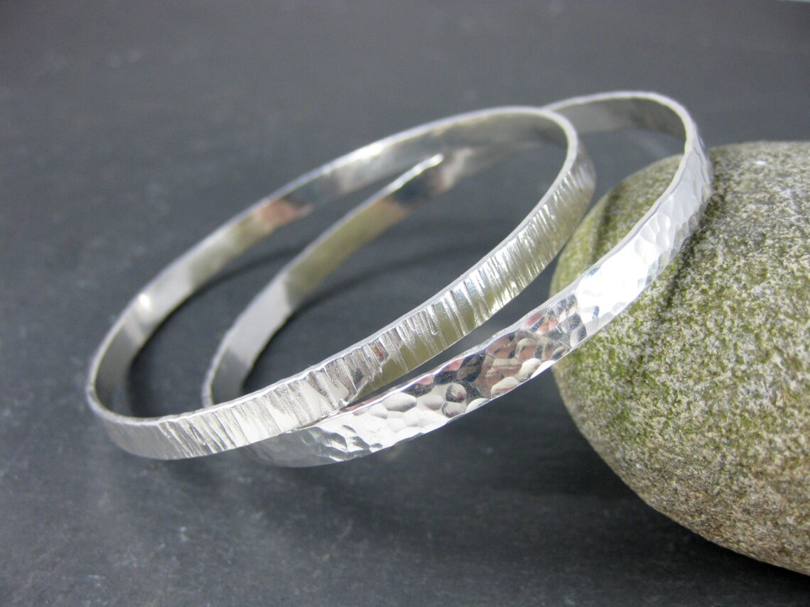 5mm Wide Flat Hinge Bangle main image 1