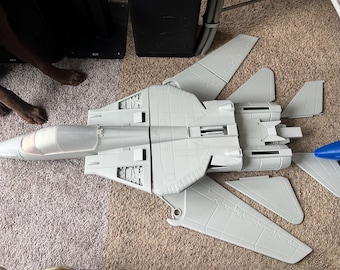 Custom order 1/12 Scale F-14 style fighter jet.  Make your collection stand out with this model! (Valaverse, classified, ETC . . .)
