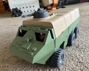 Custom fan built 1/12th scale Amphibious Personnel Carrier (APC). fit for 1/12 scale figures like classified GI Joe and Valavers.