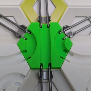 Gravitrax-kompatible Erweiterungen: Gerades Basiselement mit Doppelwinkel
