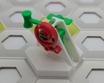3D Printed Hammer For Gravitrax Junior – Compatible With Up To 3cm Height