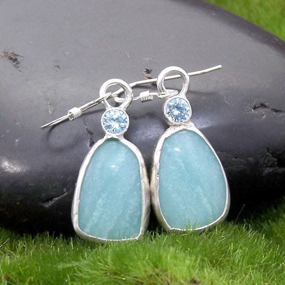  Handmade Amazonite Earrings