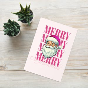 Feliz Feliz Navidad / Papá Noel / Tarjeta de felicitación