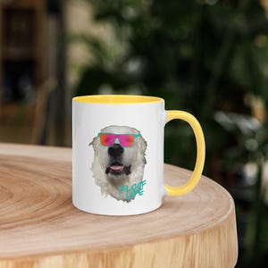 Floof Life Great Pyrenees | Mug with Color Inside