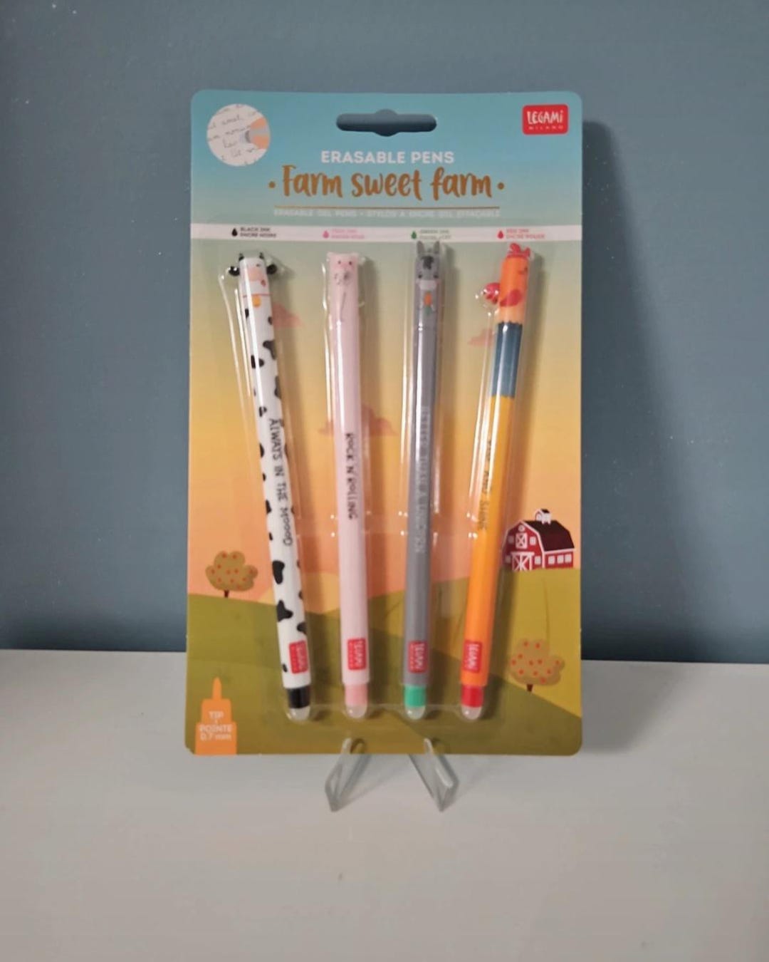 Legami set van 2 uitwisbare gelpennen - Better Together van Legami