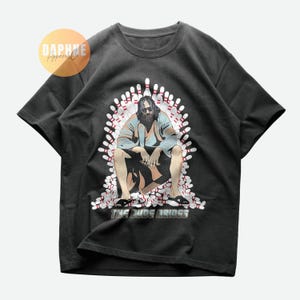 トップス 90s henryneck long t-shirt dog fullprint Vintage