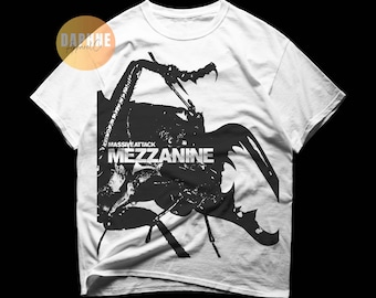 Massives Attack Mezzanine Shirt | Elektronisches Rock-Musik-T-Shirt