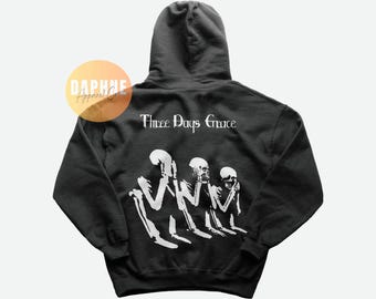 Three Days Grace Sweatshirt: Rock Band Unisex Hoodie