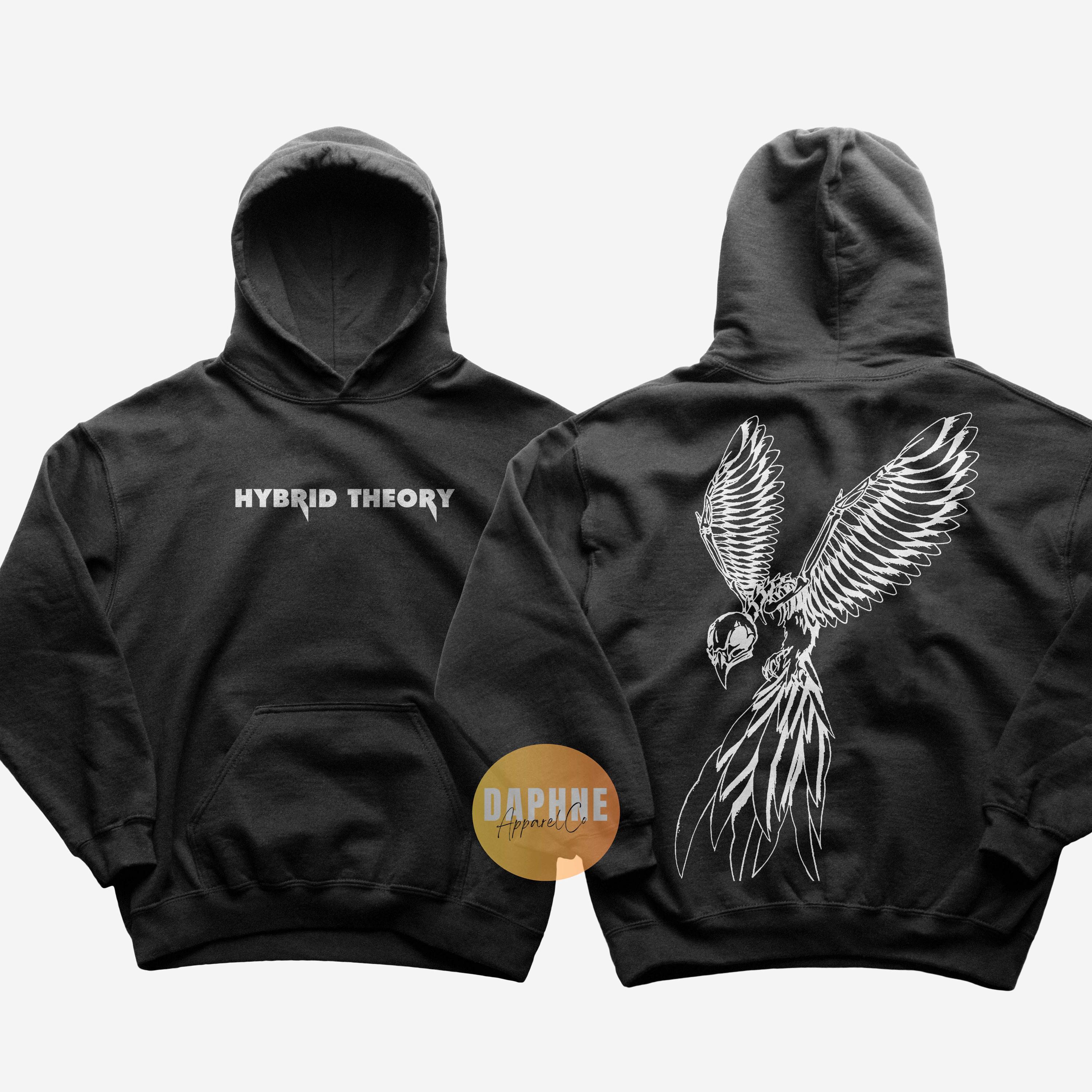 Vintage Hybrid Theory Hoodie Unisex Modern Rock Aesthetic