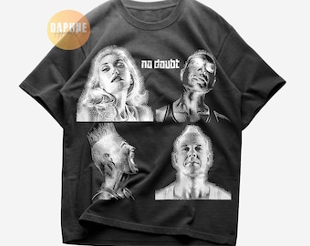 Best Shirt Vintage 1996 No Doubt Band Tshirt Size Usa S to 2XL