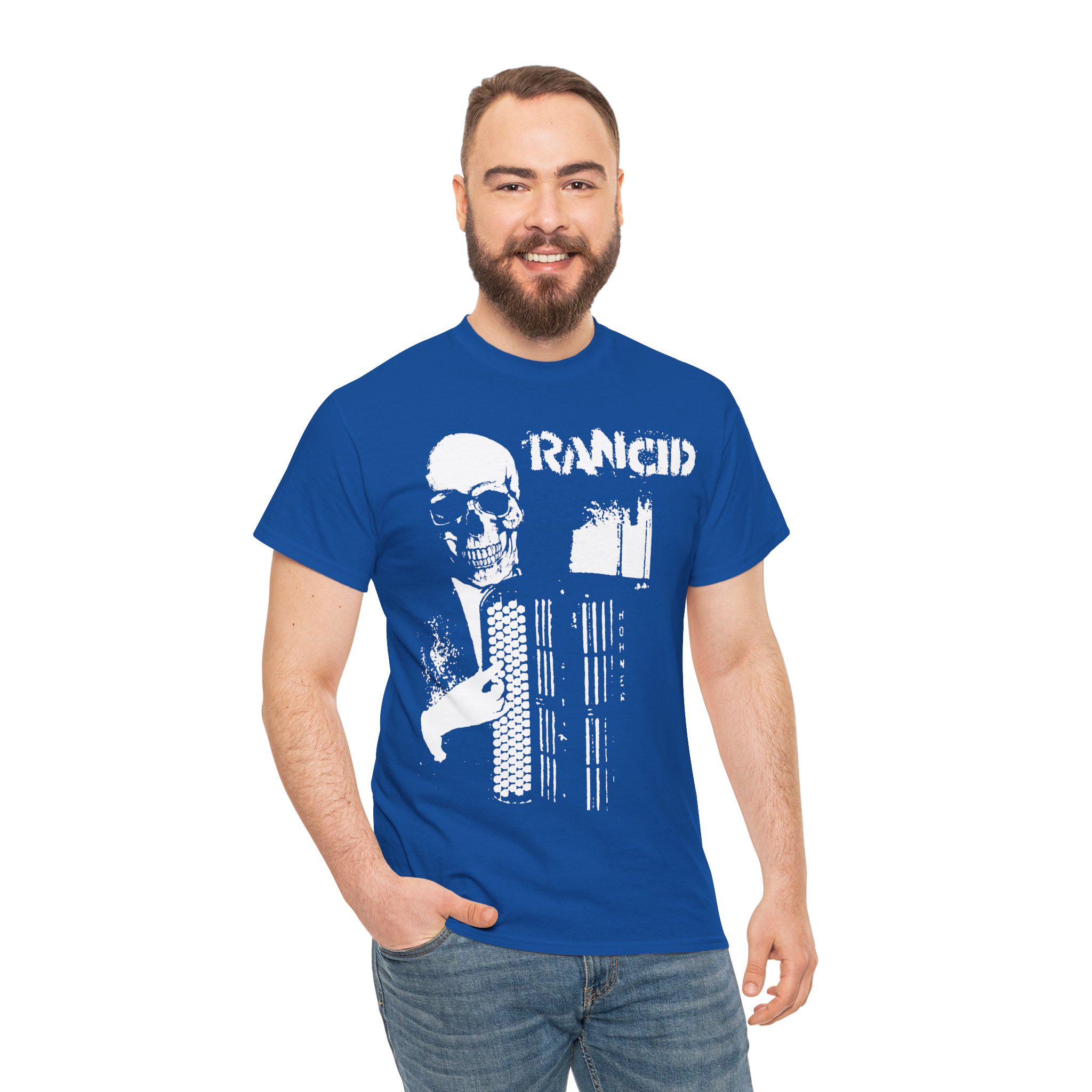 Rancid Band T-shirt | Dead End Sessions, Punk Rock Skull - Etsy