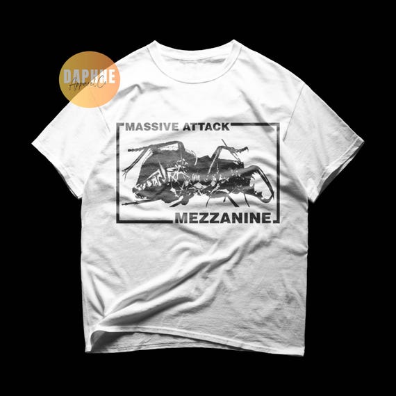 Massive Attack Mezzanine Album Cover T-shirt | 3D Print Unisex Tee