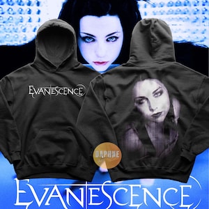 Evanescence Hoodie: Amy Lee, 90s Rock Music Sweatshirt