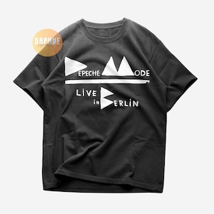 Depeche Mode Live in Berlin T-Shirt: 80s Vintage Band Tee