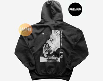 Vintage Interstellar Space Hodie | Murphy's Law | Unique Stars sweatshirt | S.T.A.Y.