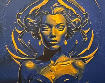 Cancer Queen - Multicolor 3D HueForge Wall Art