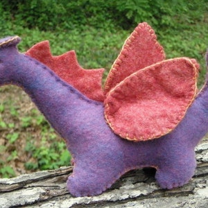 Dragon Friend Hand Sewing Pattern--PDF