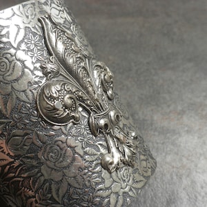 Extra Wide Silver Statement Cuff Bracelet