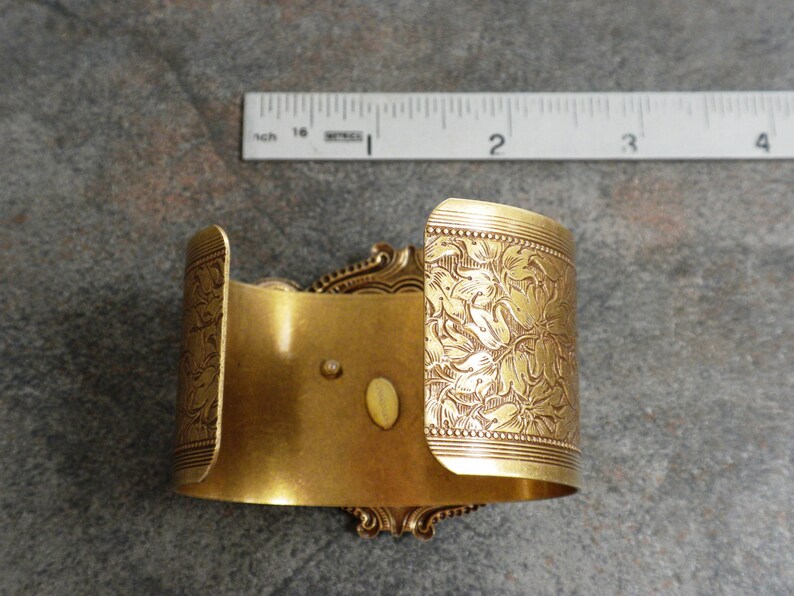 Outlander Jewelry Scotland Thistle Scottish Statement Cuff Bracelet