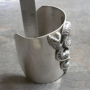 Silver Statement Cuff Snake Bracelet image 6