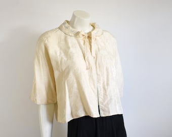 50s Good Night My Love Bed Jacket - M