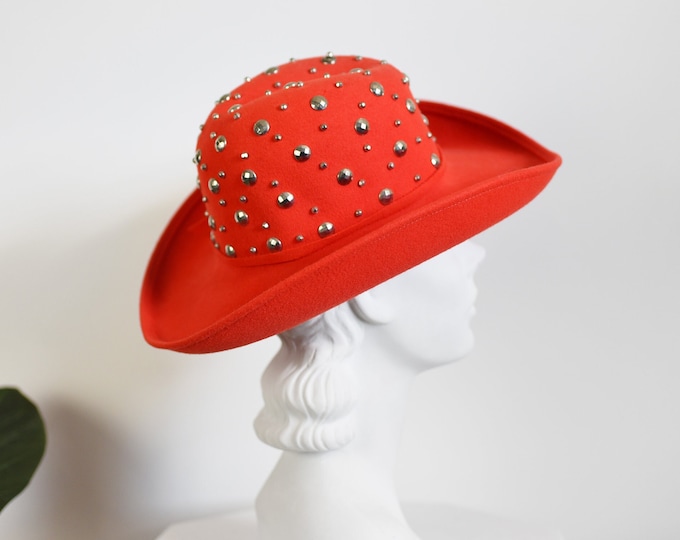 Studded Mr Michael 1970s Hat