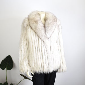 80s Fox Fur Coat M image 1