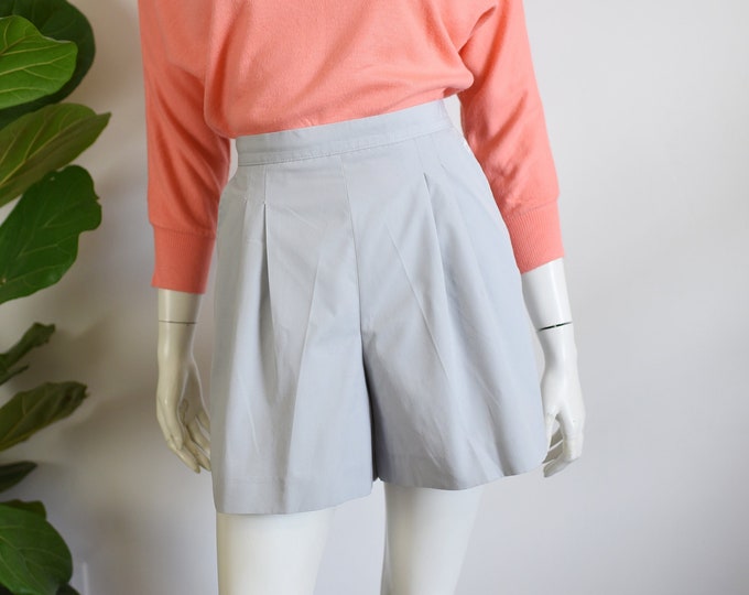 1980s Grey Shorts - S