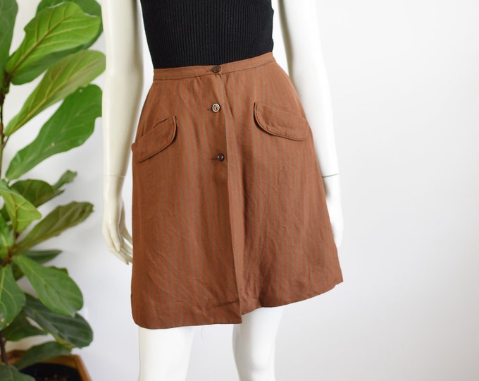 1960s Glenbrook Striped Skort - XS