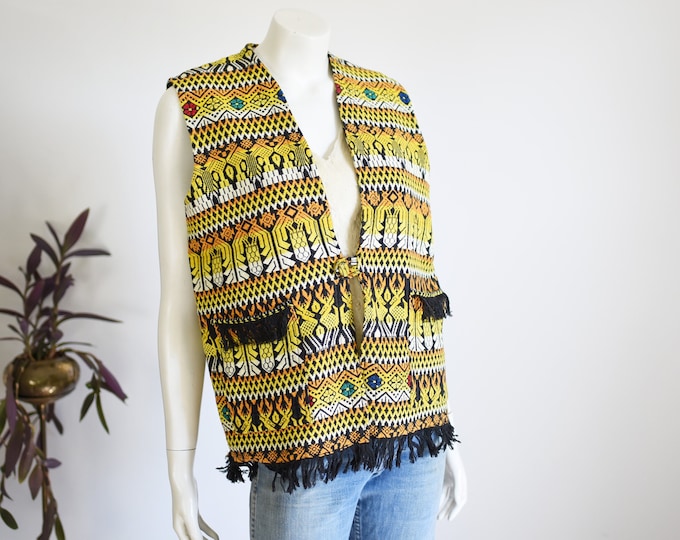 1960s Guatemalan Vest - M