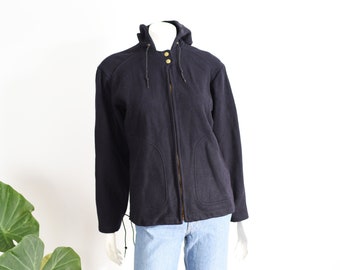 1960s Her Mcgregor Hooded Wool Jacket - S/M