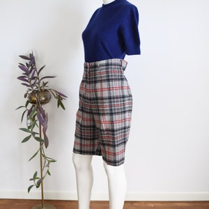 60s Pendleton Wool Plaid Shorts M/L image 4