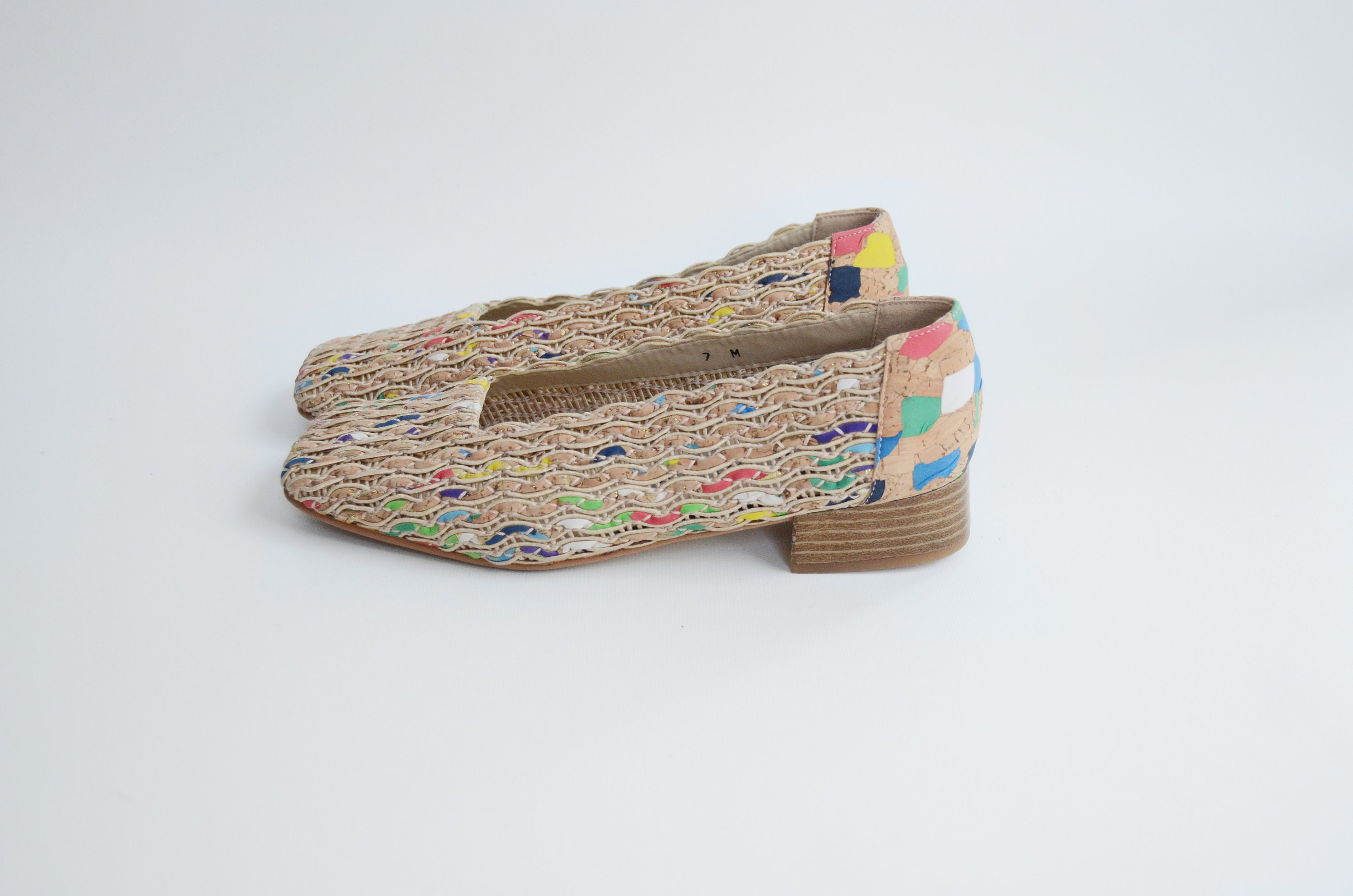 square toe heels 90s