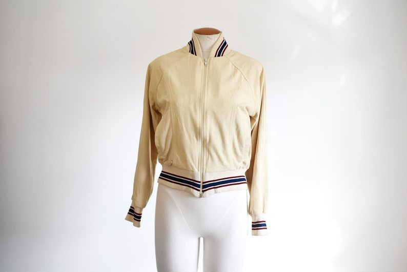 1970s Tan Jacket S/M image 1