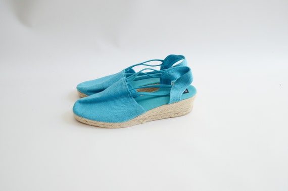 aqua espadrilles