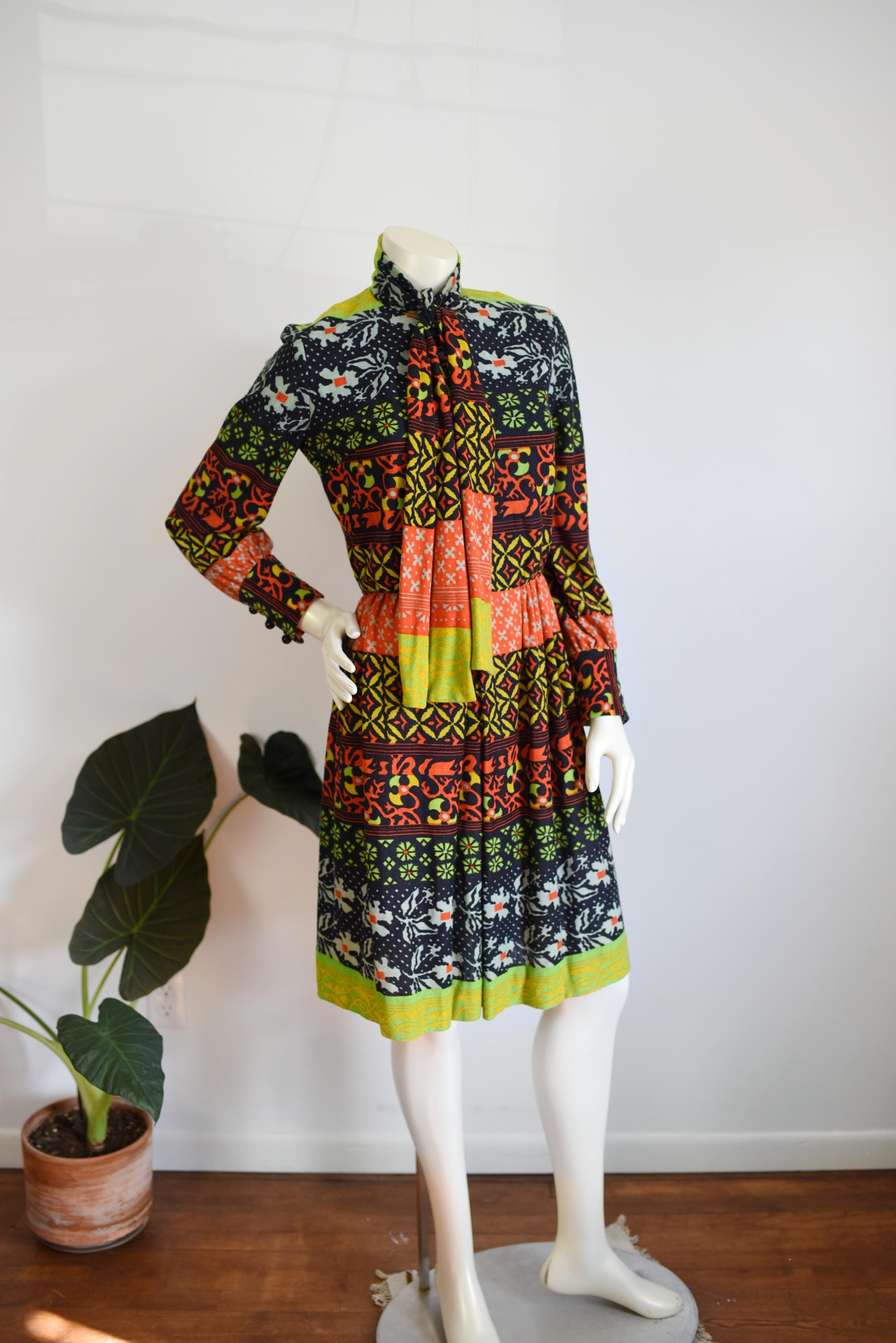Neon jersey dress sale