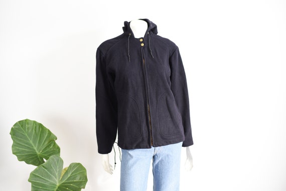 1960s Her Mcgregor Hooded Wool Jacket - S/M