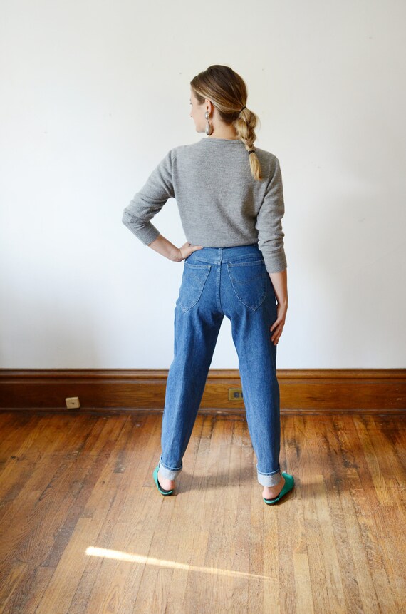 1980s Deadstock High Waisted Jeans - XS - image 5