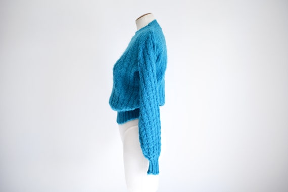 Wrangler 80s Turquoise Sweater - M - image 3