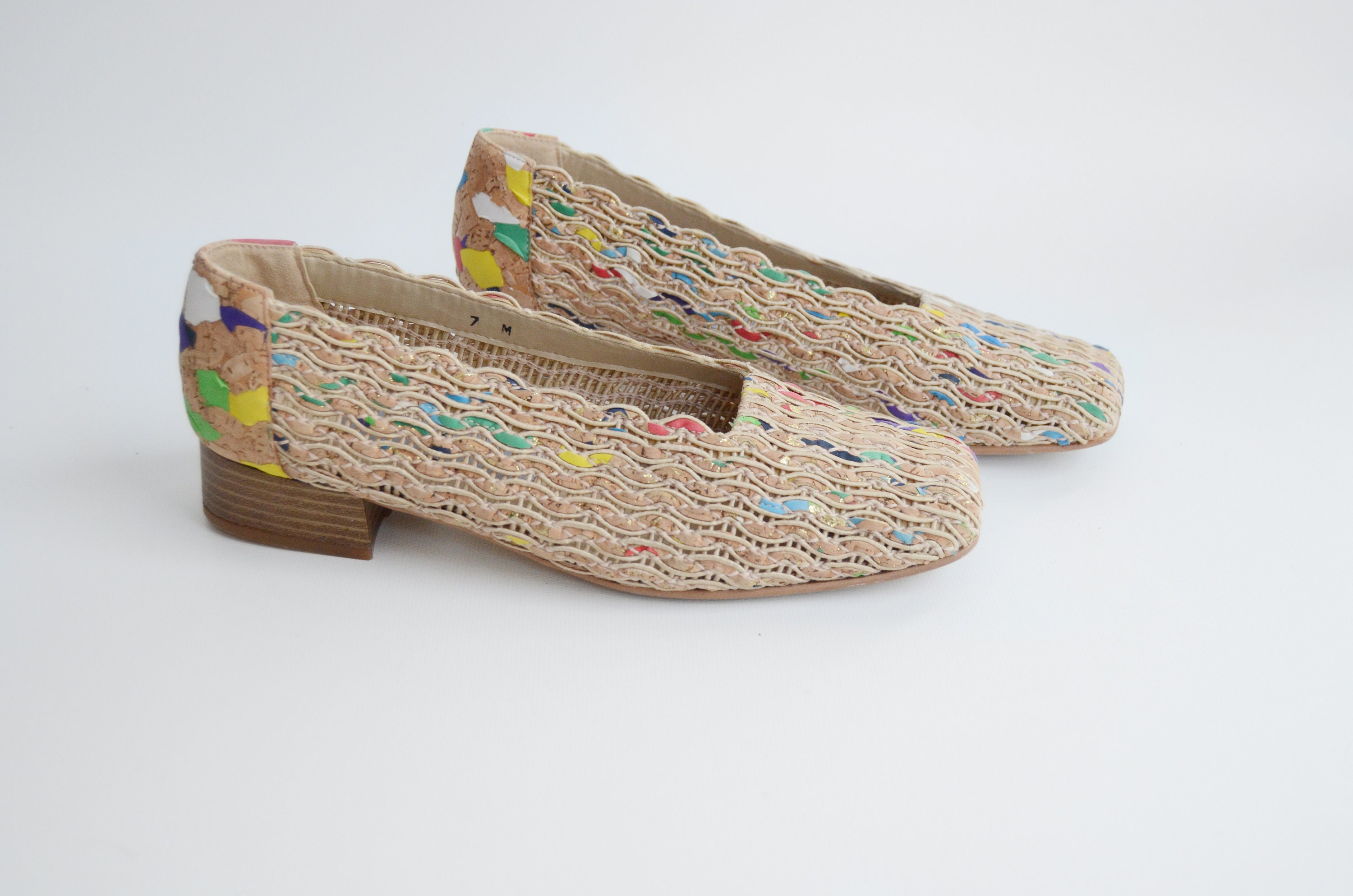 square toe heels 90s