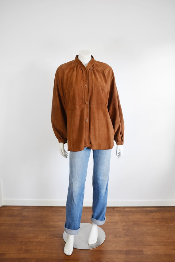 1970s Beged - Or Leather Top - M