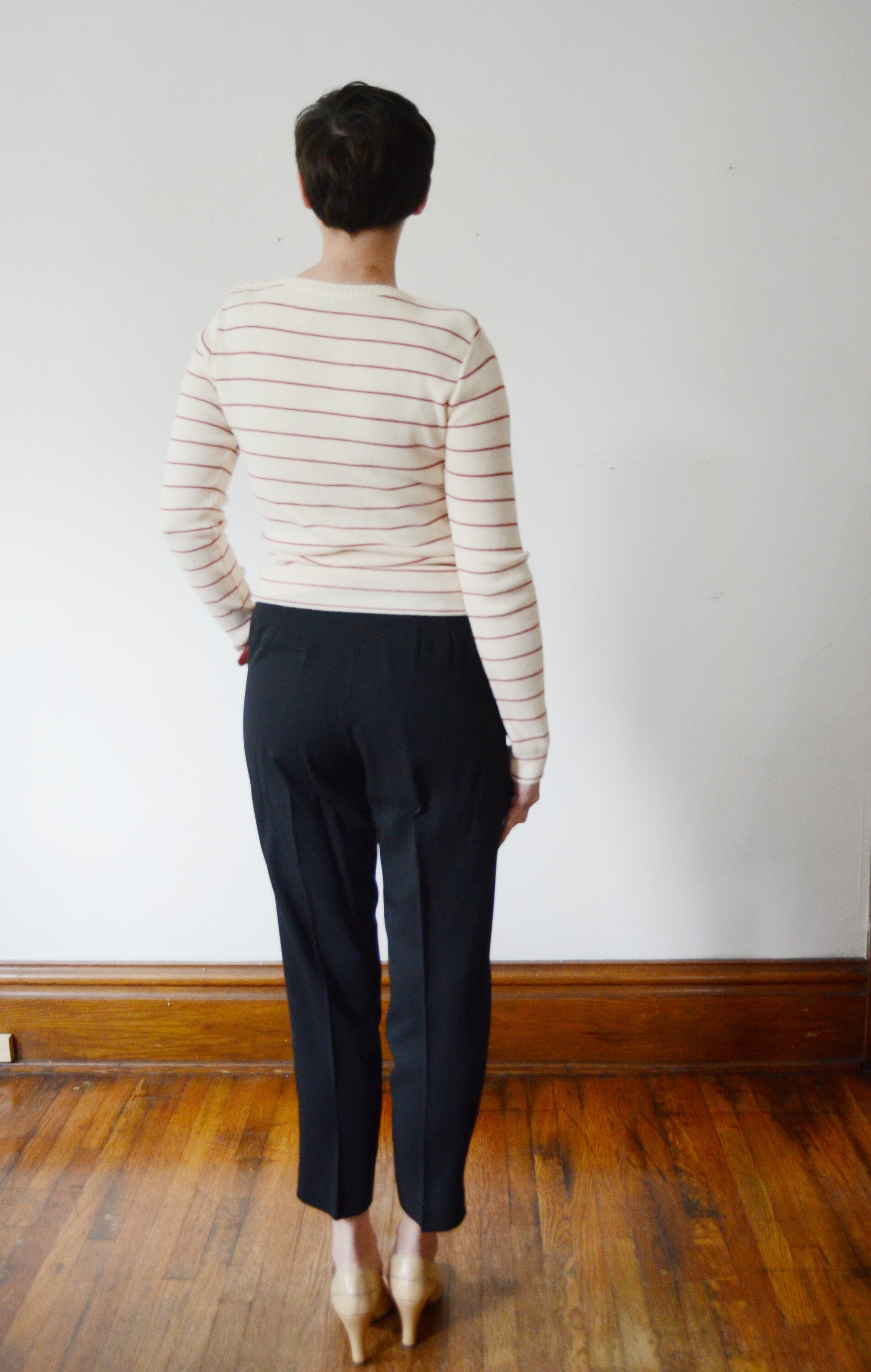 red and white sweats