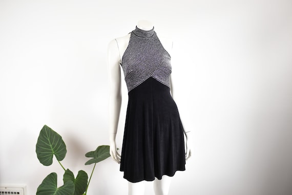 Gold Label Cache Metallic Mini Party Dress - XS/S