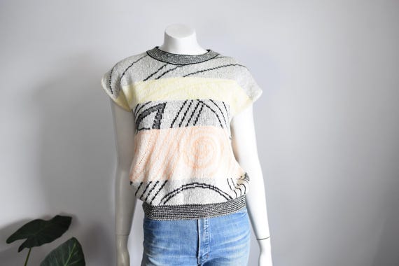 80s Sweater Vest - S