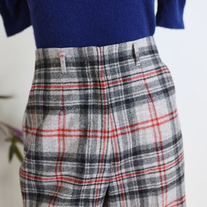 60s Pendleton Wool Plaid Shorts M/L image 3