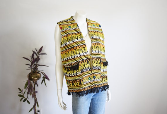 1960s Guatemalan Vest - M - image 1