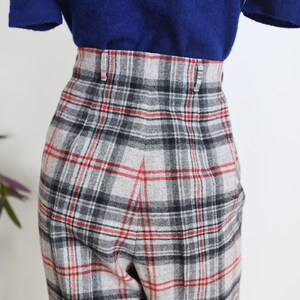 60s Pendleton Wool Plaid Shorts M/L image 6