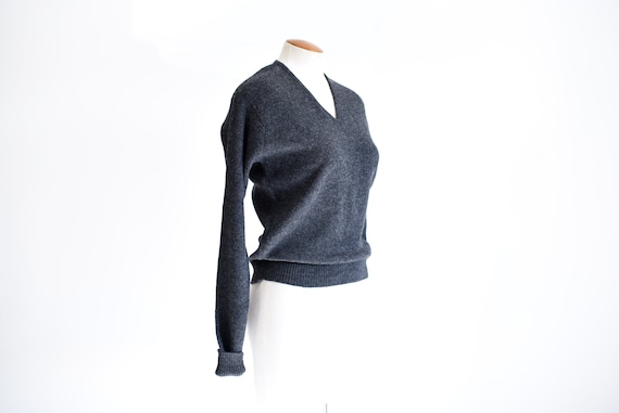 Jantzen Kharafleece 50s Grey Sweater - M